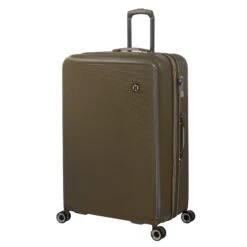 Rapidity - 3pc Set (Dark Olive) -IT Luggage Shop 32798 UK16 2911 08DarkoliveSSFrontpanel29in large