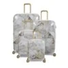 IT Luggage Sheen - 4pc Set (Gold Greyscale Marble) 23 IT Luggage Sheen - 4pc Set (Gold Greyscale Marble) -IT Luggage Shop 32980 UK16 2269B08GoldgreyscalemarbleSSFrontpaneldirect1