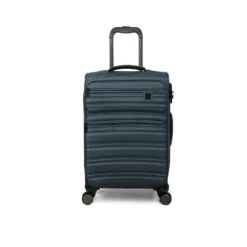 IT Luggage Fusional - 4pc Set (Mediterranean Green) -IT Luggage Shop 32987B UK12 2920 08MediterraneagreenS730SSFrontpaneldirectly19.4in