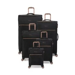 IT Luggage Bewitching - Underseat (Black) 16 IT Luggage Bewitching - Underseat (Black) -IT Luggage Shop 33095 UK12 2686 08BlackSSFrontpaneldircetlyset2 962d8626 ab59 40d7 a0c3 40c02c713377