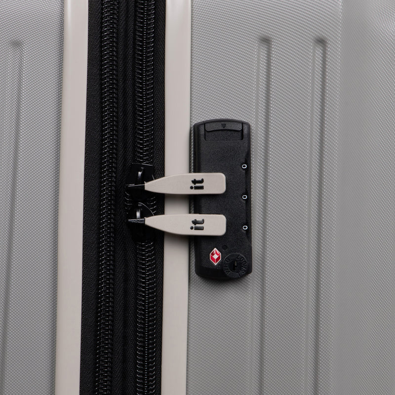 IT Luggage Shop -IT Luggage Shop 34225 UK Eco Protect 16 2910E08 Elephant skin SS TSA