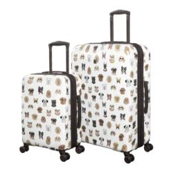 IT Luggage Sheen - Large (Groovy Dogs) -IT Luggage Shop 34273 UKSheen16 2269C08GroovydogsP109SSFrontpanel