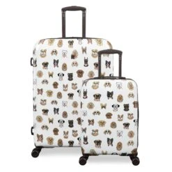 IT Luggage Sheen - Large (Groovy Dogs) -IT Luggage Shop 34273 UKSheen16 2269C08GroovydogsP109SSFrontpaneldirectly 1