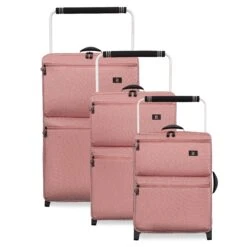 IT Luggage Popstar World's Lightest - Large (Cameo Blush) -IT Luggage Shop 34411 HKWorldsLightest22 1053F02Cameoblush Cameobrown SSFrontpaneldirectly2 1