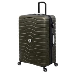 Intervolve - 3pc Set (Dark Olive) 14 Intervolve - 3pc Set (Dark Olive) -IT Luggage Shop 61310 US16 2586 08DarkoliveSSFrontpanel29.5in