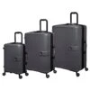 IT Luggage Helixian - 3pc Set (Charcoal)