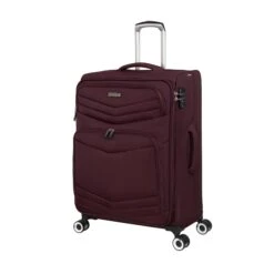 IT Luggage Intrepid - 4pc Set (Dark Red) 17 IT Luggage Intrepid - 4pc Set (Dark Red) -IT Luggage Shop 61356 US12 2078D08DarkredS055SSFrontpanel24in