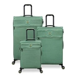 IT Luggage Circulator - Cabin (Hedge Green) 23 IT Luggage Circulator - Cabin (Hedge Green) -IT Luggage Shop 62248 HKCirculator12 3133 08HedgegreenW122SSFrontpaneldirectly1