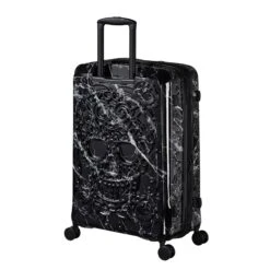 IT Luggage Candy Calavera - Underseat (Black Marble) -IT Luggage Shop Candy Calavera 16 2918A back side view dc219e78 7948 4901 976f d8bf58554d88