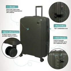 IT Luggage Spontaneous - Large (Olive Night) 14 IT Luggage Spontaneous - Large (Olive Night) -IT Luggage Shop Spontaneous Large Olive Infographic 7fd8320f c191 428e 9ba0 548d2a78eb7c